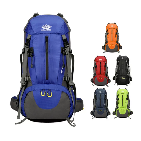 Mountaineering Bag Cross-Border Outdoor Sports Travel Backpack Large Capacity Hiking Leisure Multi-Functional Water-Repellent Backpack