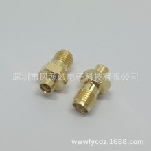 SMAK/SMPJ高频同轴转接头 全铜 射频转接头  全铜 SMA母转SMP公