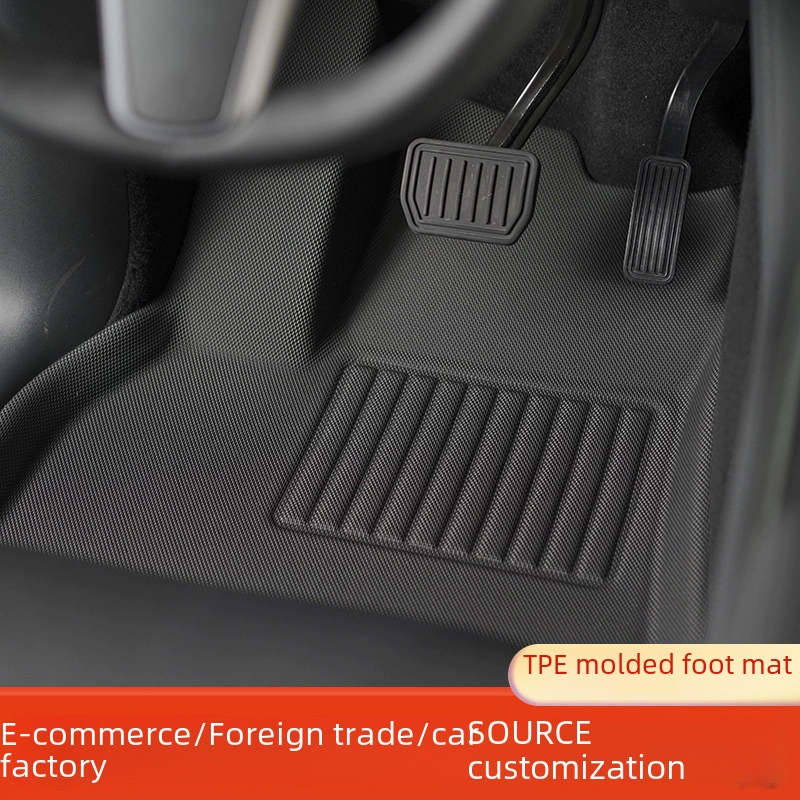 Подходит для Tesla Model Y Model Pressing Pets TPE+XPE Car Foot Cushion Tail Box Cushion E-commerce Hot Sale