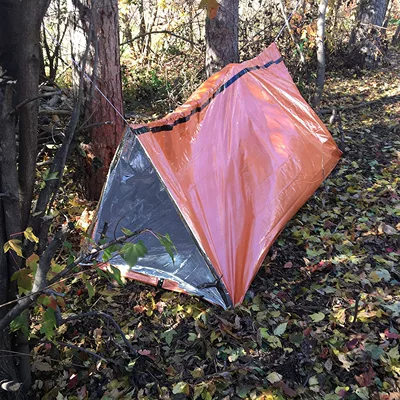 Outdoor simple tent PE emergency Çadırlar