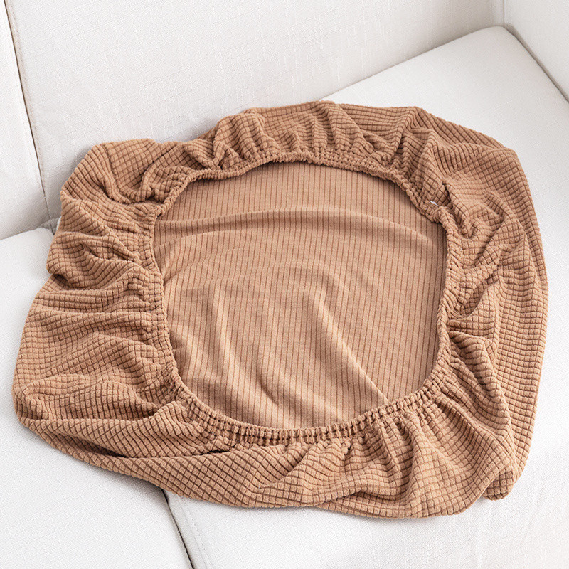 Cuatro estaciones elásticas engrosadas cubierta de sofá cubierta de cojín cubierta de sofá combinado universal para una sola persona