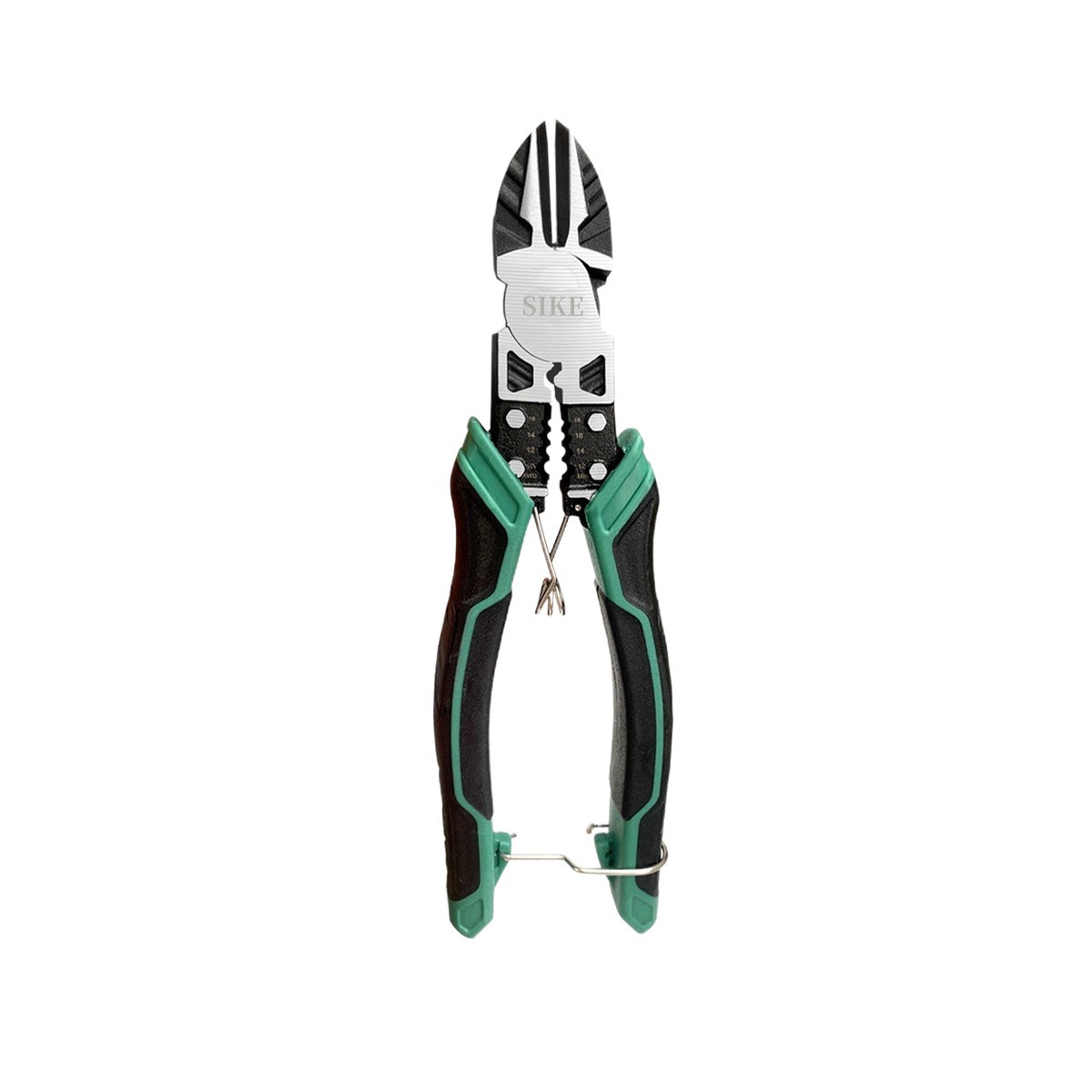 Ahorro de esfuerzo de bobinado crimpado de corte de boquilla inclinada multifuncional pinzas para alambre de acero de corte de grado industrial