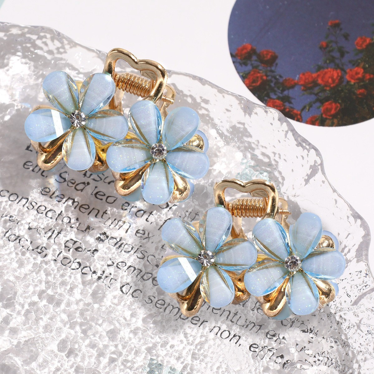 10g Weight Hair Clip, Hair Claws Hair Accessories Type Rhinestones Inlay Material 1 Pair Quantity Holiday, Daily Occasion Alloy Material Mountain, Knot, Butterfly, Bow Knot, Plumeria Pattern All Seasons Season Women's Gender Cute, Sweet Style Cute Sweet Women's Mountain Knot Butterfly Alloy Rhinestones Hair Clip Hair Claws 8