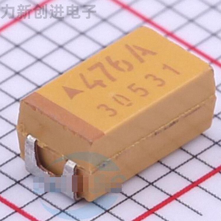TPSC476M010R0350描述47uF(476) ±20% 10V 钽电容