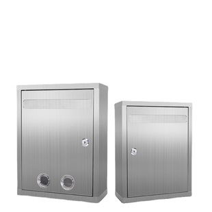 Shenzhen office card stainless steel filing cabinet water and electricity single letter box letter box appearance fashion Xinhui
