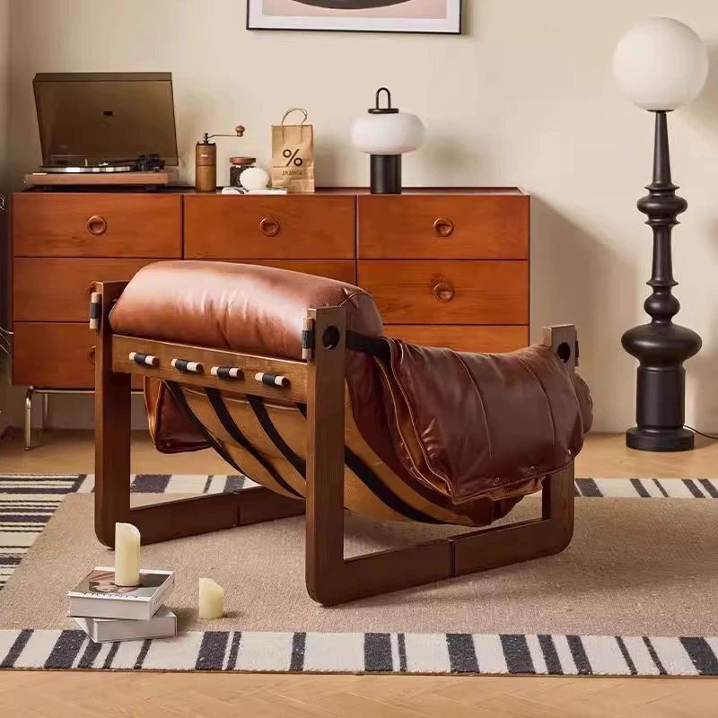 Повседневное кресло, ленивое кресло-диван, домашняя гостиная, спальня, отель, гостевой дом, балкон, односпальный диван, кресло для отдыха интернет-знаменитостей в стиле ретро