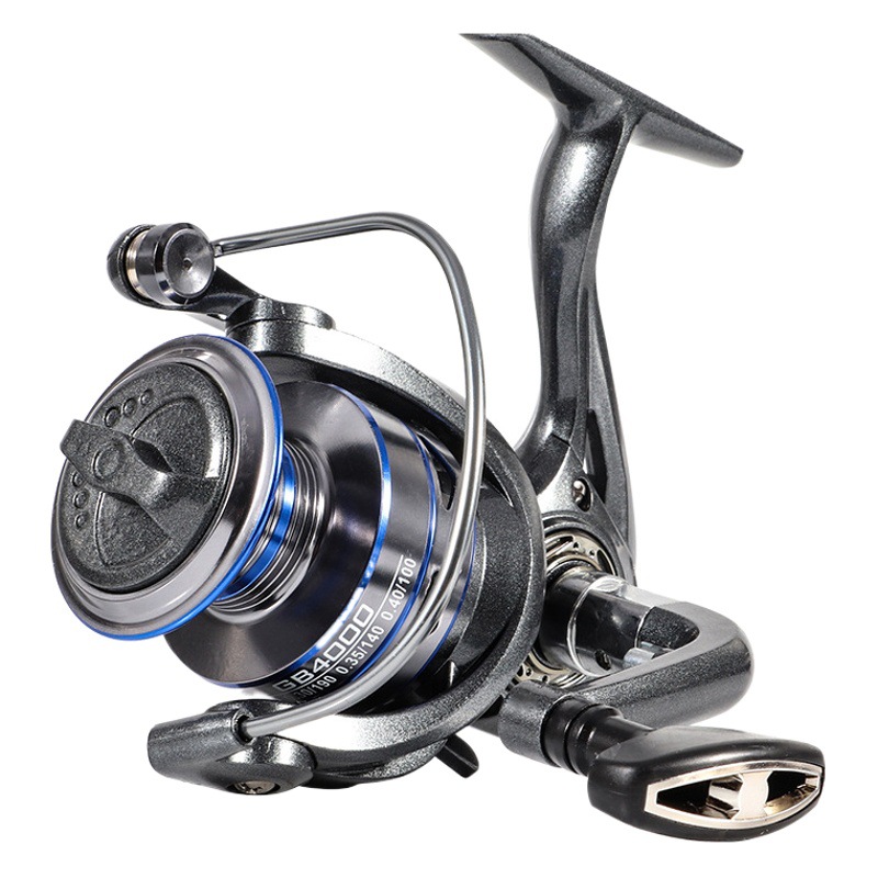 Carrete de pesca de metal Rueda de pesca de acero inoxidable Rueda DE PESCA DE Luya Rueda de giro Rueda de Pesca de Mar Rueda de varilla Rueda de pesca de roca