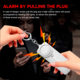 Anti-wolf artifact female student self-defense alarm screaming portable carry-on anti-bad person outdoor self-defense supplies safety