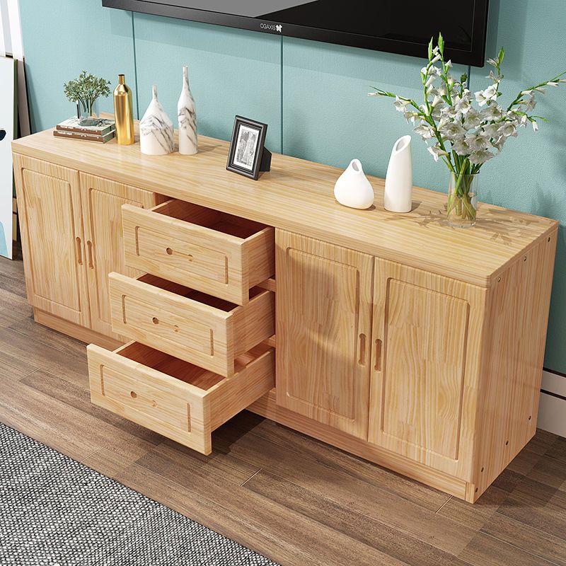 All Solid Wood Tv Cabinet, Pine Tv Cabinet, Living Room Tv Cabinet, Simple Storage Cabinet, High Cabinet, Floor Cabinet Combination, Low Cabinet