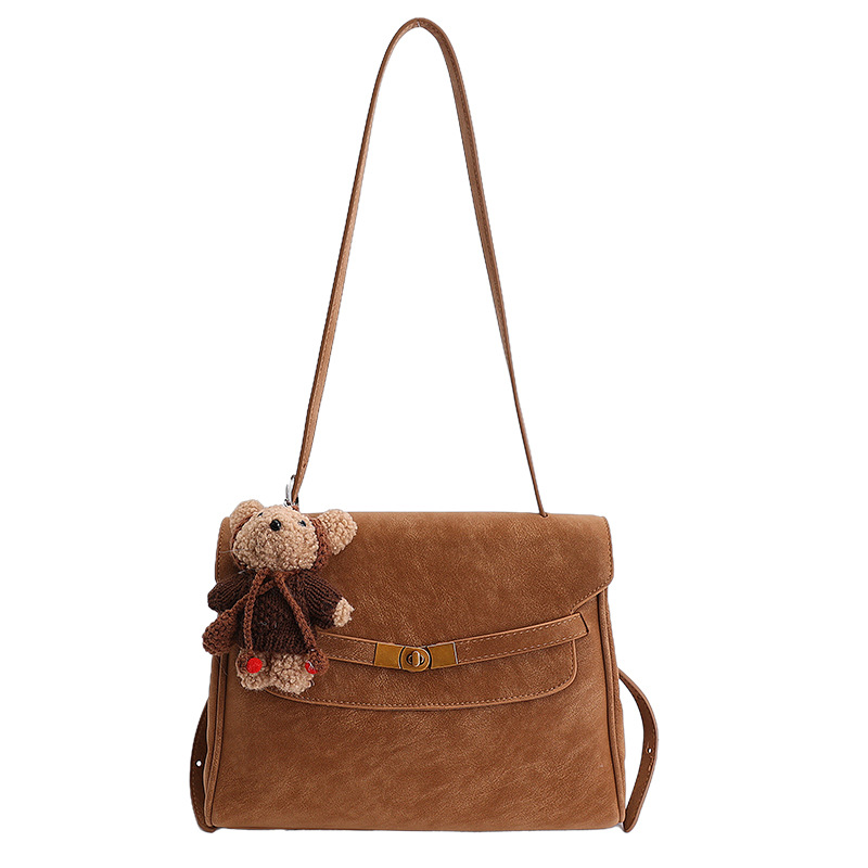 Transfronterizo coreano ligero lujoso temperamento bolso pequeño 2026 primavera nuevo estilo de transporte de hombro mochila esmaltado bolso de mano Kelly