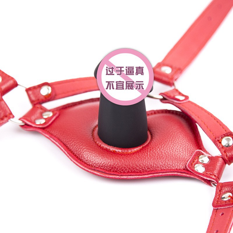 Suministrado directamente por el fabricante, juguetes sexuales SM, bola bucal estilo arnés de caballo, tapón bucal con forma de pene, mordaza bucal, tapón bucal, suministro para comercio exterior de Amazon. image 4