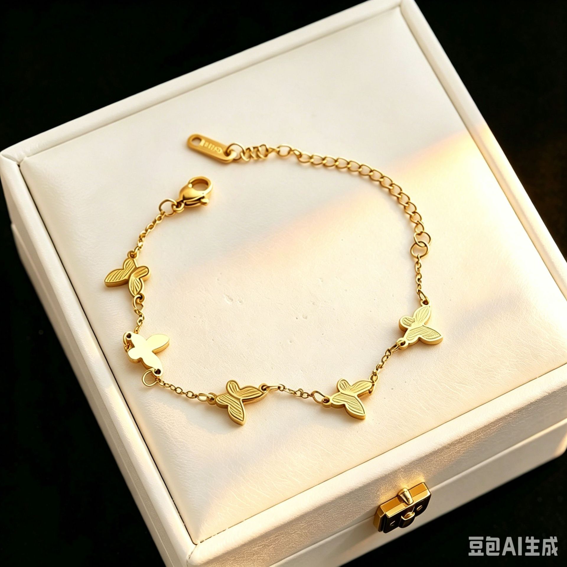Modas retro mariposa joyería de mano Europa y América nuevo no desvanecerse nicho simple diseño de alta sensación pulsera de acero de titanio para mujeres