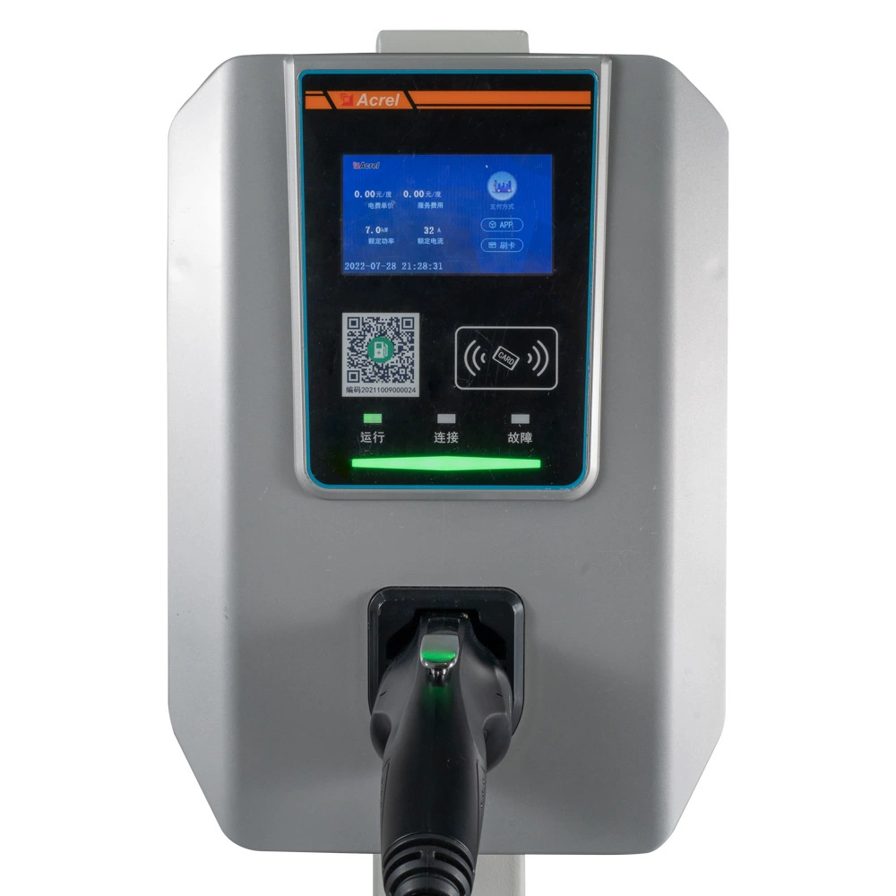 Ankerui 7KW Национальная сеть Бытовая зарядная куча переменного тока AEV-AC007D зарядка автомобиля на новой энергии Трехфазная 380 В
