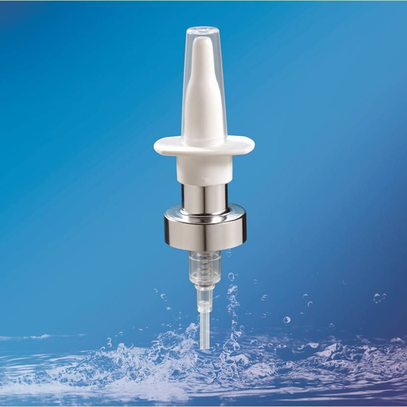 和创供应20口径轧口铝套药用定量给药喷雾泵 医疗器械喷雾器