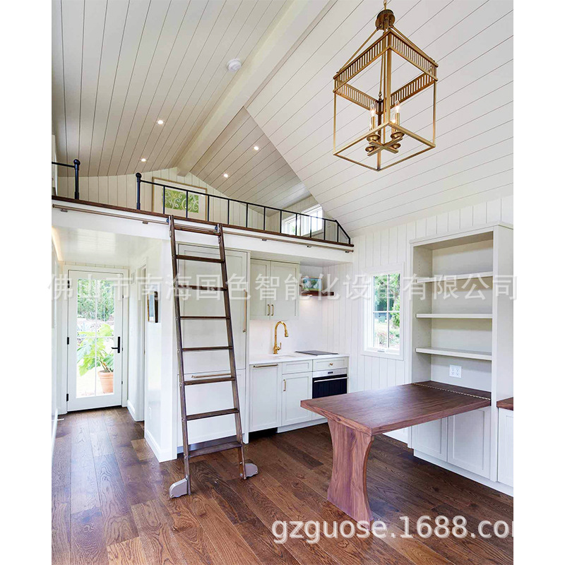 Scenic spot campamento Granja Manor casa móvil triángulo casa de madera anticorrosión estable camping B & B Hotel contenedor