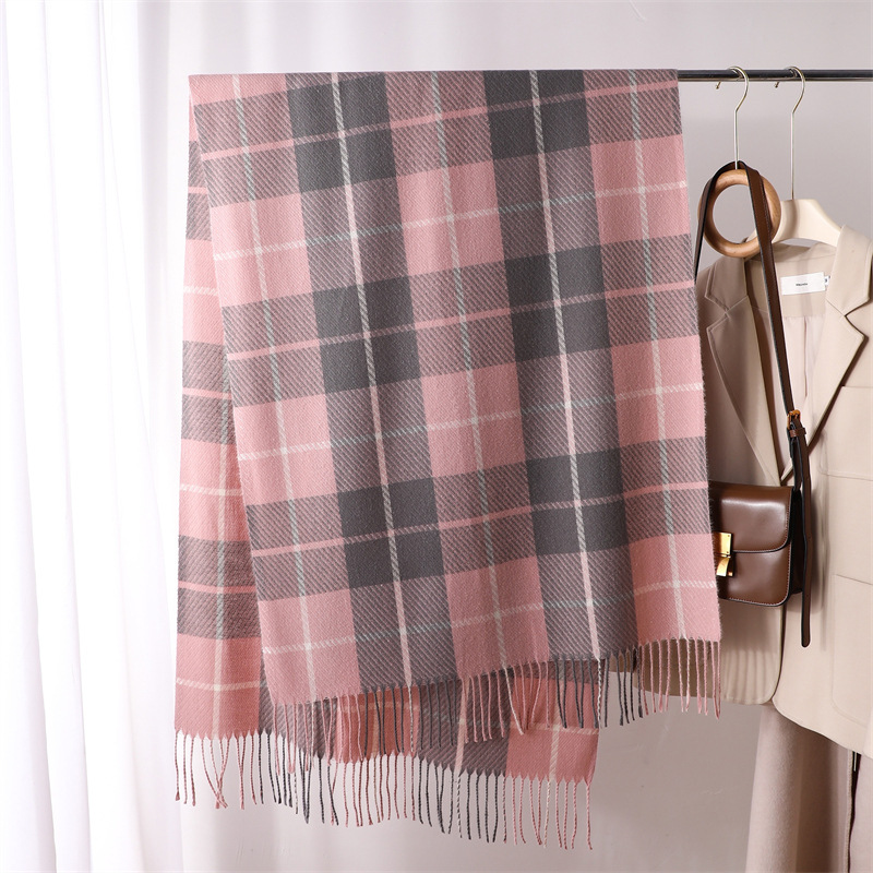 Women's Elegant Classic Style Color Block Polyester Printing Scarf display picture 4