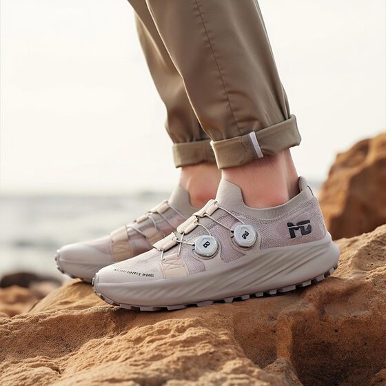genuine goods Swedish mg double rotary buckle European wide last wide head water-repellent outdoor sports cross-country running shoes for men and women