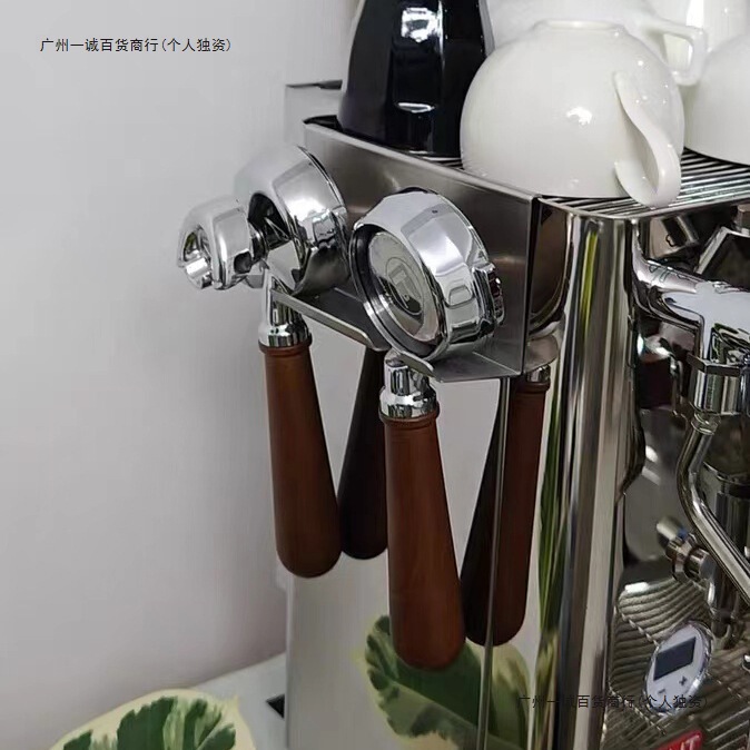 Coffee Handle Rack Coffee Handle Hanging Rack Household Tidy Storage Rack Stainless Steel Bracket Powder Dispenser Hanging Bar Coffee Handle Rack Coffee Handle Hanging Rack Household Tidy Storage Rack Stainless Steel Bracket Powder Dispenser Hanging Bar
