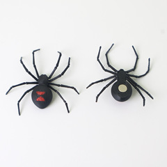 クロスボーダー新製品 ブラックウィドウ マグネットスパイダー ハロウィンパロディー マグネットブラックウィドウスパイダー