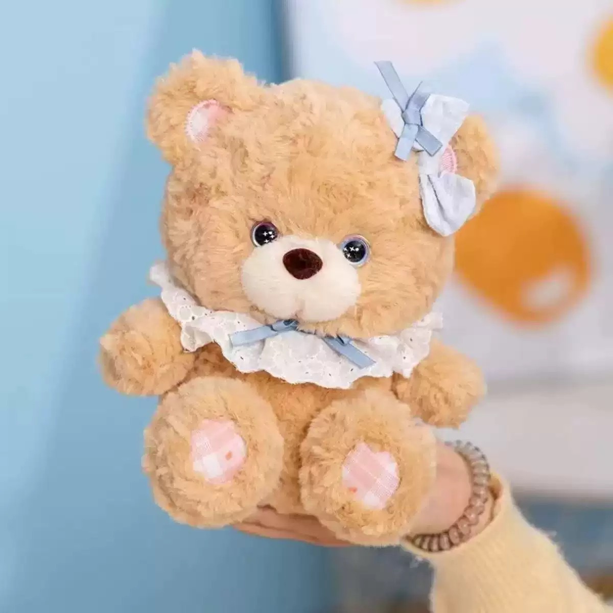 Juguetes de peluche transfronterizos al por mayor dulce flujo nuevo muñeca de tela agarrar muñeca boda arrojar muñeca pequeña lotes