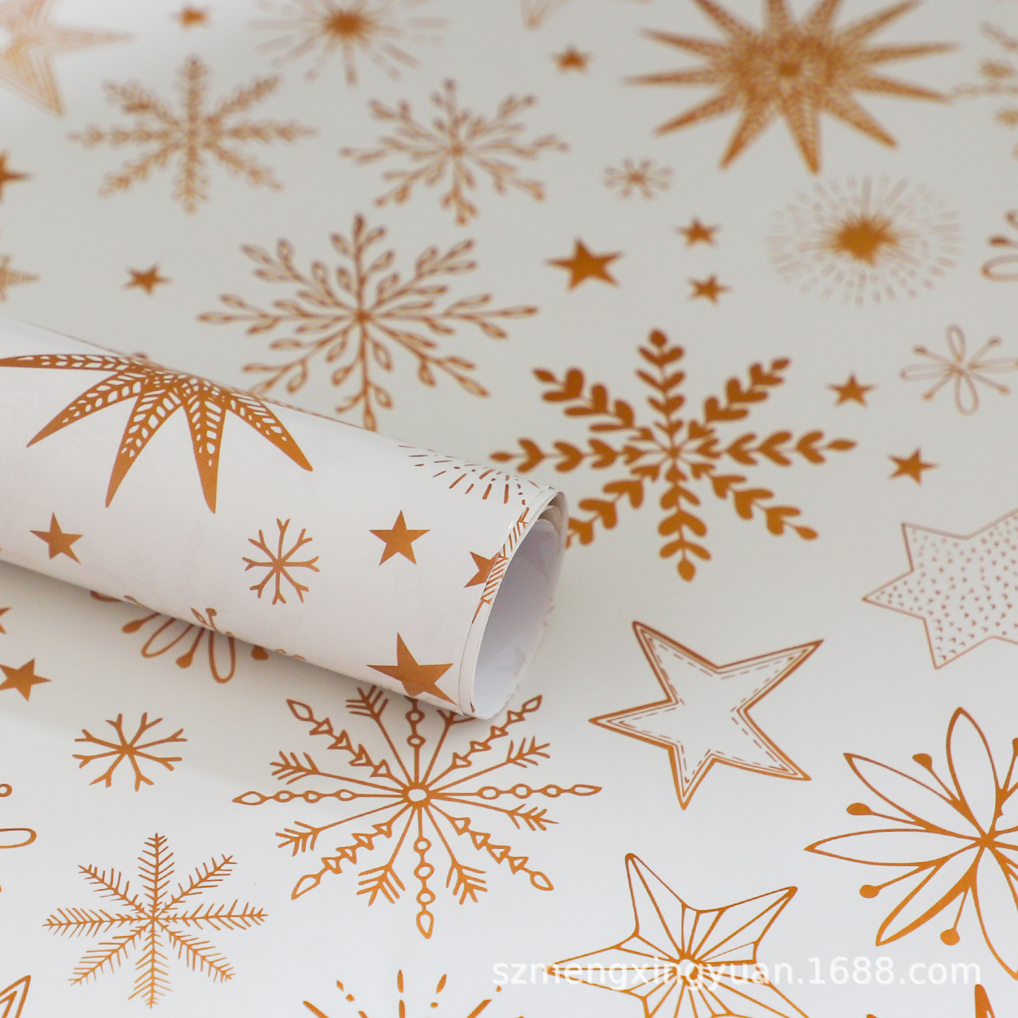 Papel para Envolver Regalos de Navidad de 80g de Papel Impreso, Decorativo para Decoración Navideña y Manualidades DIY