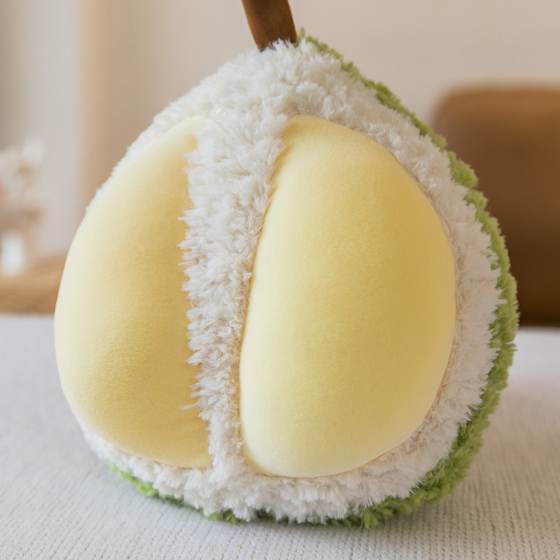 Simulación de juguetes de peluche de frutas de ocho pulgadas muñecas de bodas tirando muñecas de durian juguetes de ferrule para niños