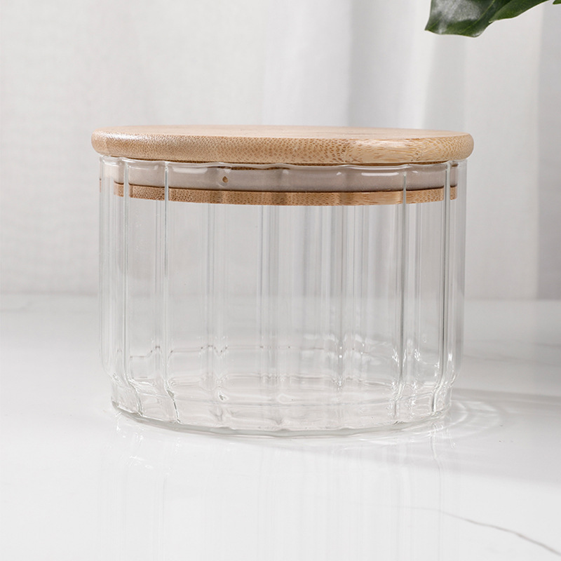Tapa de silicona tarro de almacenamiento tarro de vidrio de borosilicato de múltiples capas tarro de almacenamiento tazón de fuente de embalaje