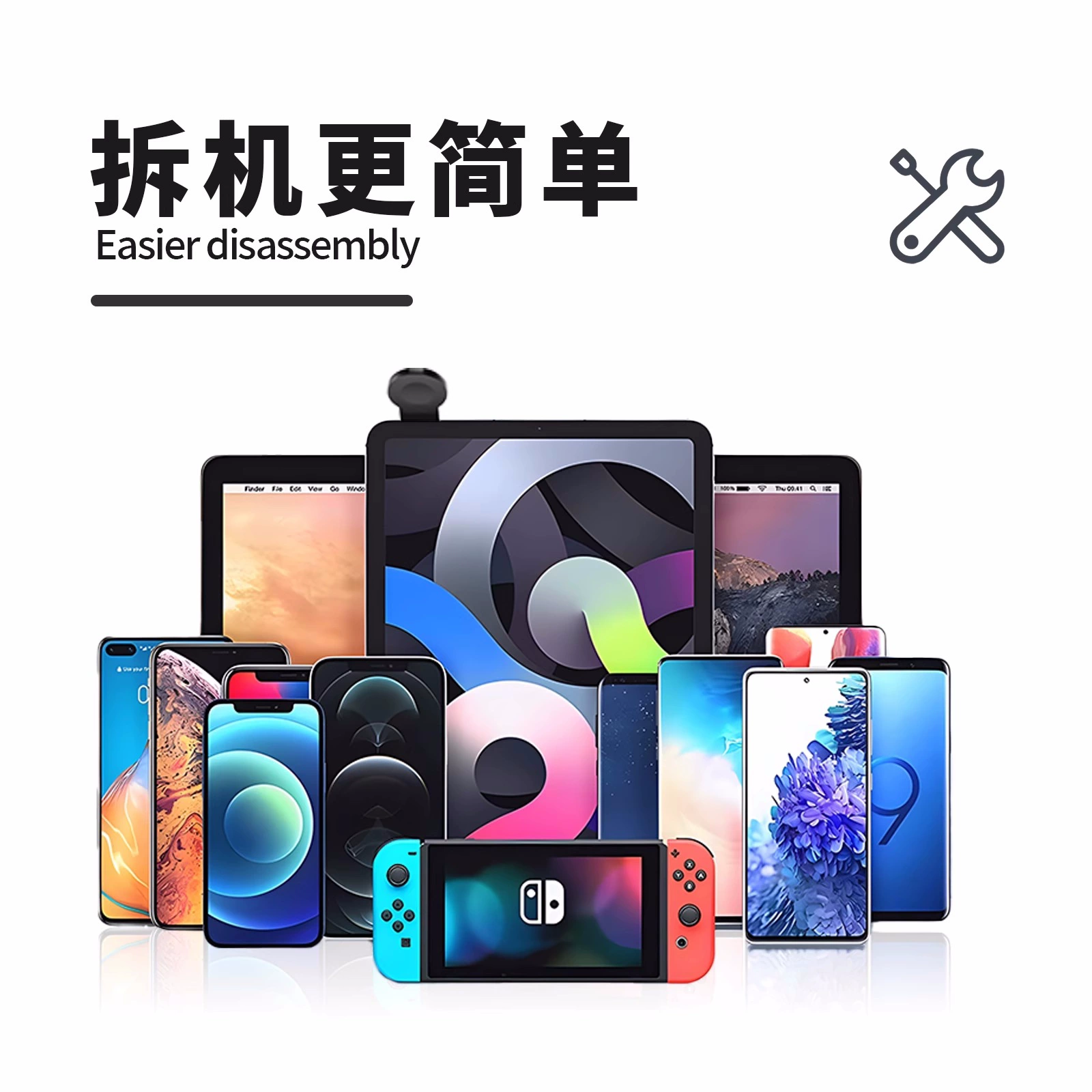Тайваньская оригинальная съёмочная плёнка подходит для Apple X 12 14 экрана, экран пилот, мобильного телефона, обслуживание экрана и разборная карта-тап