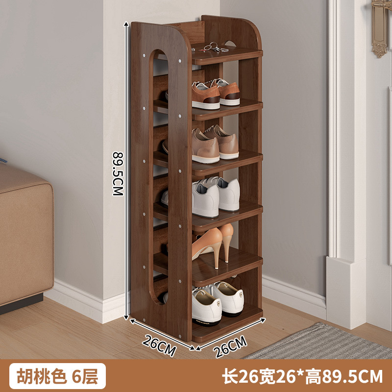 [올원목-수입소나무] 월넛색상 6겹 26*26*89.5cm