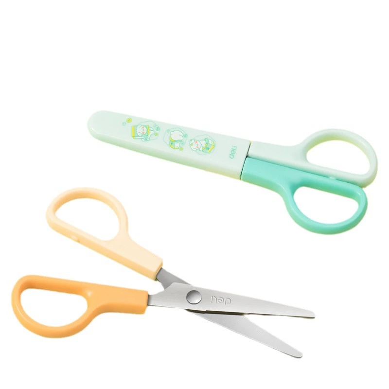 Children's cartoon scissors for students, art origami for kindergarten, DIY