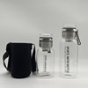 Capacious cup with glass, handheld men's teapot, tea, 1000 ml, wholesale