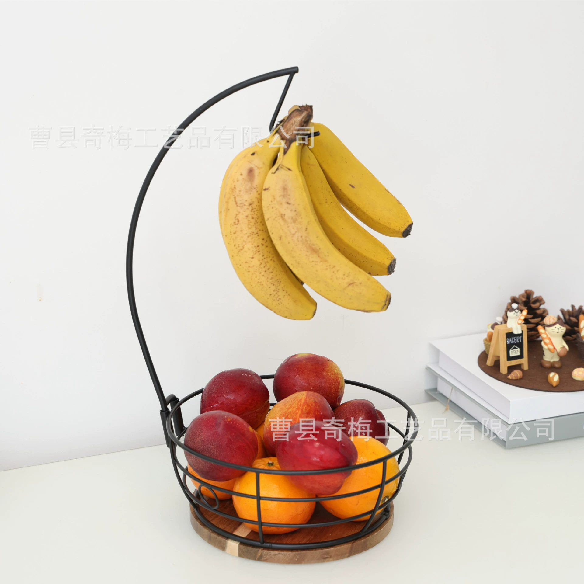 Фруктовая тарелка гостиная банановая вешалка для крючков креативная корзина для хранения фруктов стойка для сушеных фруктов в европейском стиле простая северная корзина для фруктов