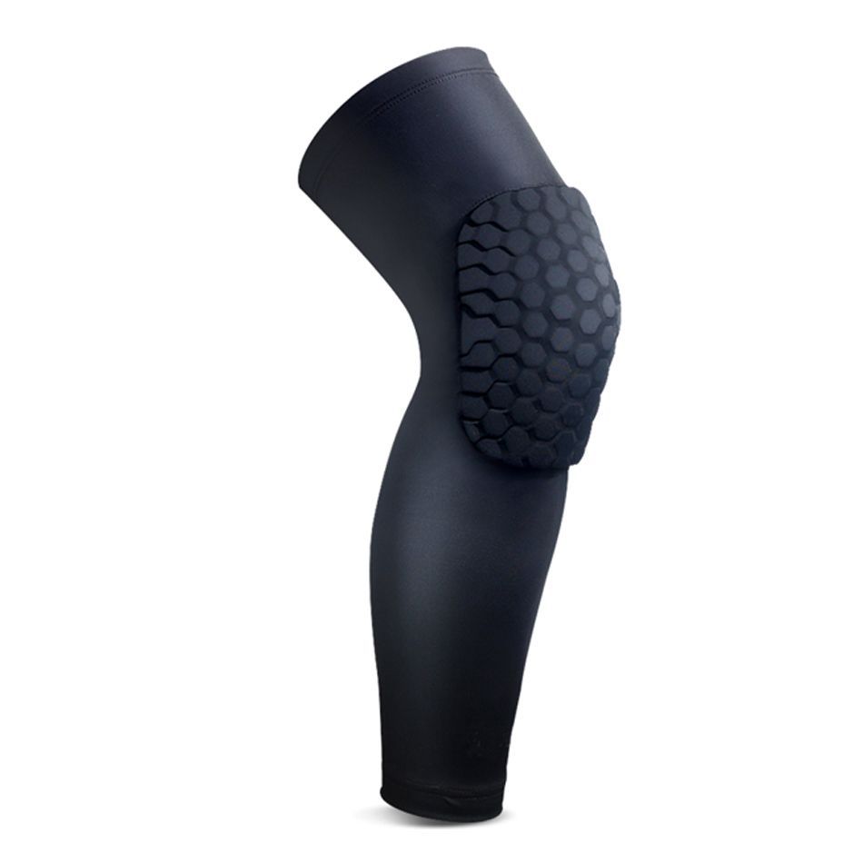 Panal rótula cubierta niños adultos baloncesto resistente a la caída anti-colisión leggings baile transpirable equipo de protección verano Delgado