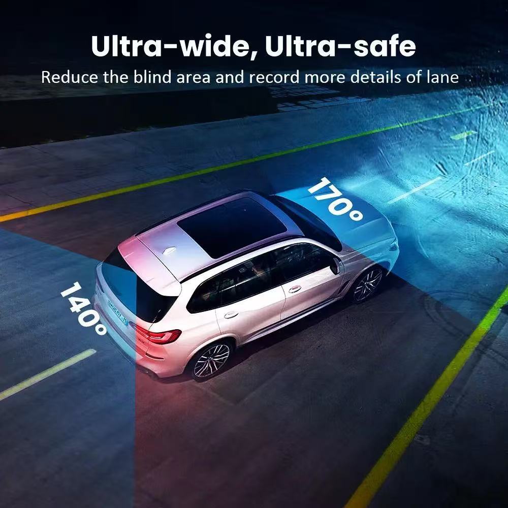High-Definition 9.66inch Car-Mounted Carplay Mobile Phone Wireless Connection Dash Cam with Front and Rear Dual Recording 4K Navigation Device
