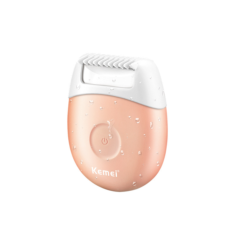 Afeitadora Kemei para mujer KM-3213, dispositivo de depilación recargable, dispositivo de depilación eléctrico portátil resistente al agua para todo el cuerpo image 8