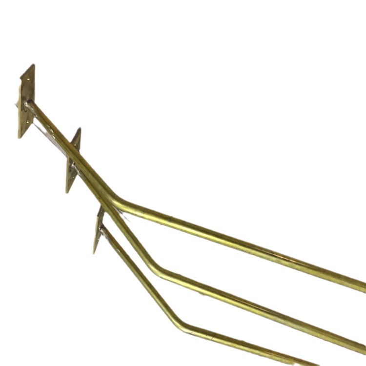 黄铜棒加工黄铜棒切割折弯焊接黄铜棒折弯 黄铜挂壁毛巾架 黄铜衣