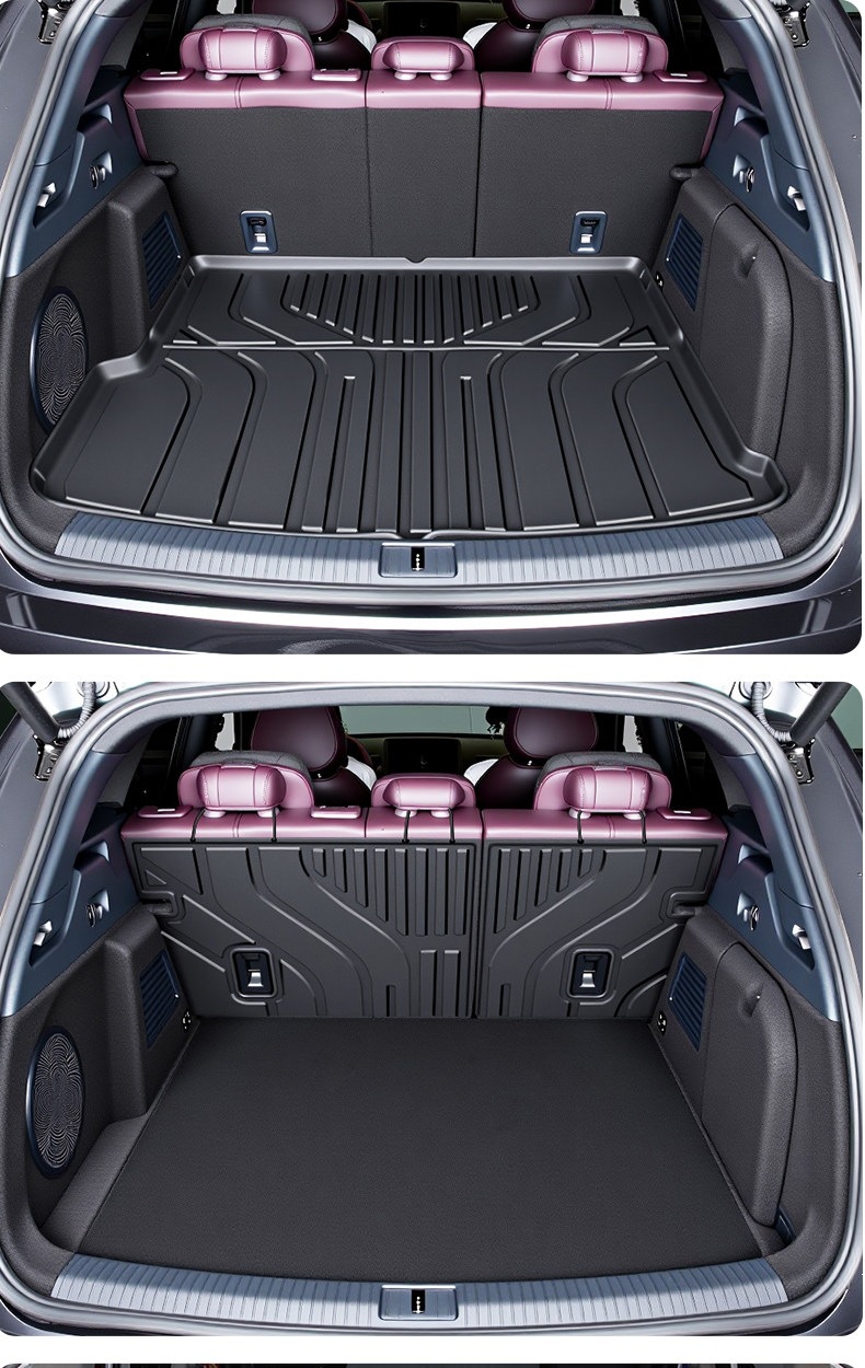 Suitable for 2026 model Fangchengbao Titanium 3, Titanium 7, Leopard 5, Leopard 8 trunk mat TPE tail box mat modification decoration 25
