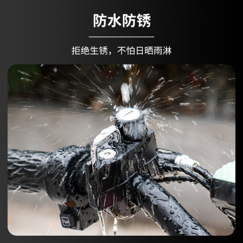 Helmet lock, electric battery car safety headgear lock, motorcycle hat lock, fixed helmet hook lock, anti-theft handle