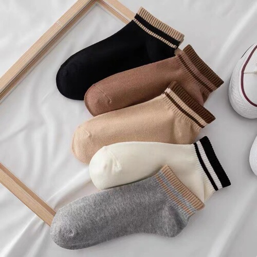Socks Women's Short Socks Shallow Mouth Pure Cotton Summer Japanese Cute Short Style Ins Trendy Internet Celebrity Thin Spring and Autumn Short Socks
