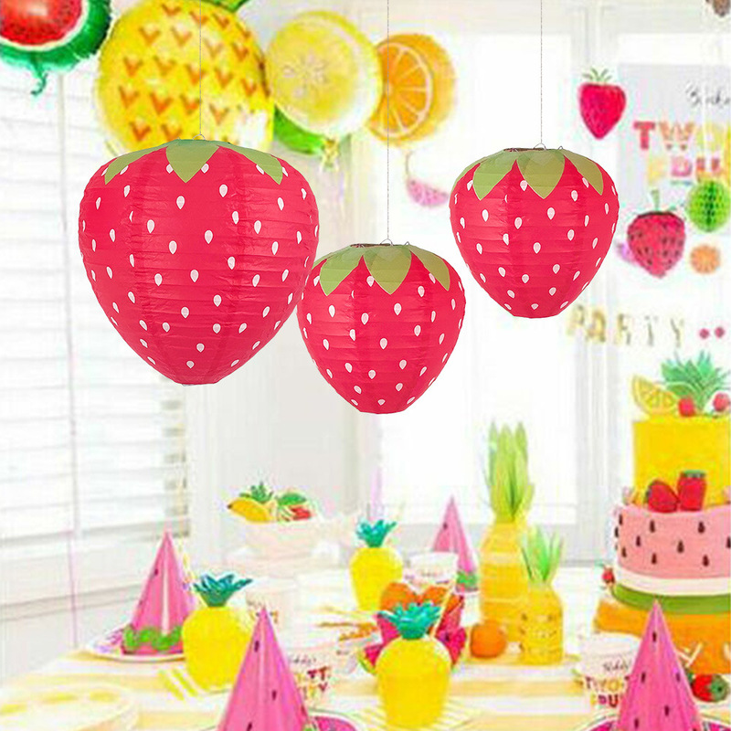 3D Strawberry Children's Paper Lantern Mid-Autumn Festival Lantern Kindergarten Birthday Party Decoration Folding Special-Shaped Handmade Lantern 3D Strawberry Children's Paper Lantern Mid-Autumn Festival Lantern Kindergarten Birthday Party Decoration Folding Special-Shaped Handmade Lantern