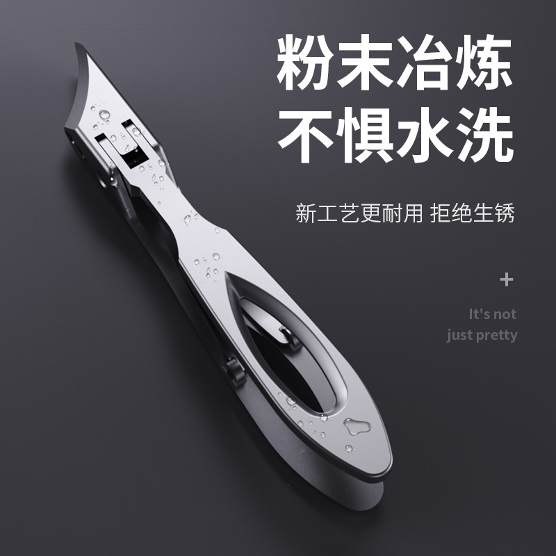德国大开口指甲刀超尖细高档斜口尖嘴指甲剪甲沟专用钳单个防飞溅|undefined