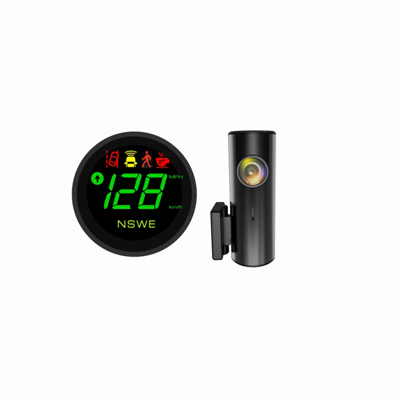 4K WIFI HD ночного видения видеорегистратор ADAS Dual Lens Car Dashcam with HUD