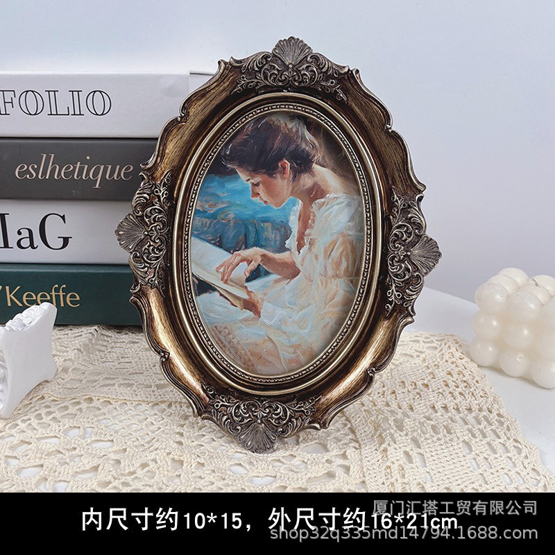 Combination Wall Hanging Decorative Picture Frame Resin Photo Frame Bedroom Living Room Entrance Wall Soft Decorative Picture Frame Amazon Hot Style