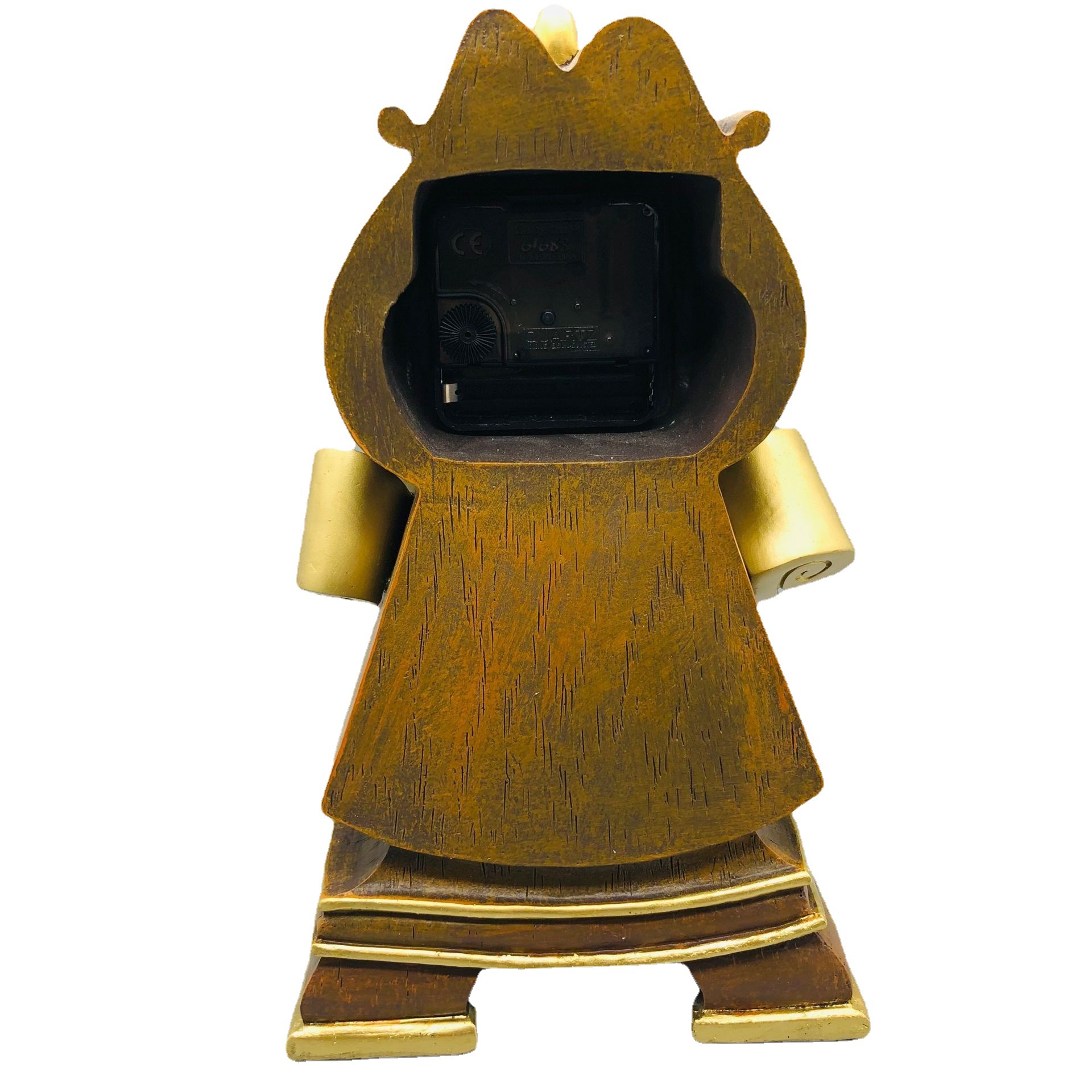 Belleza y Bestia Candelabro Lumia decoración despertador reloj de mesa decoración lámpara de mesa GE Shihua reloj colección Decoración