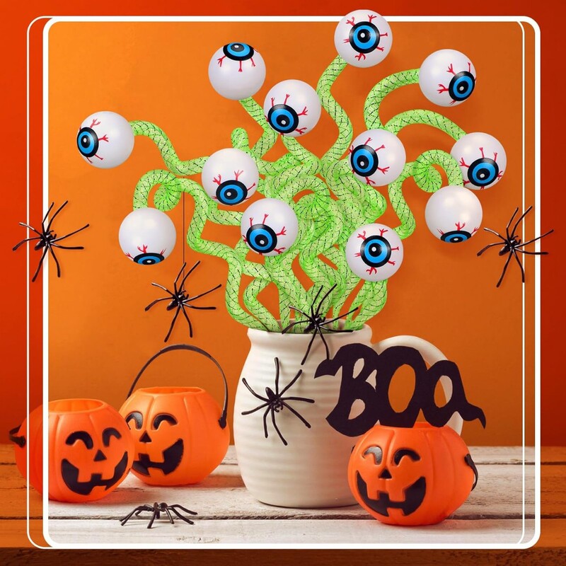 跨境新品 Halloween three-dimensional eye 万圣节立体眼珠插花|undefined