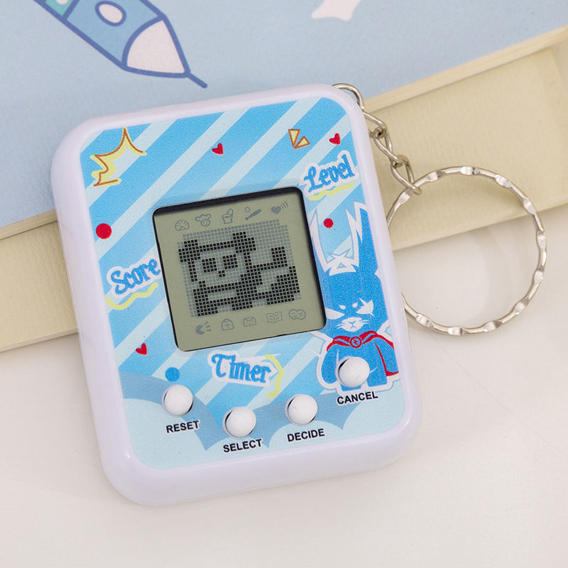 Square blue Tamagotchi