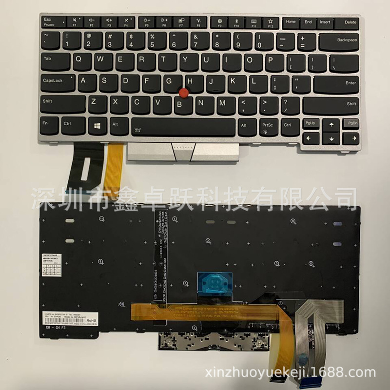 Us Ru Is Suitable for Lenovo E480 L480 T480S L380 L390 R480 E490 E490S Keyboard Us Ru Is Suitable for Lenovo E480 L480 T480S L380 L390 R480 E490 E490S Keyboard