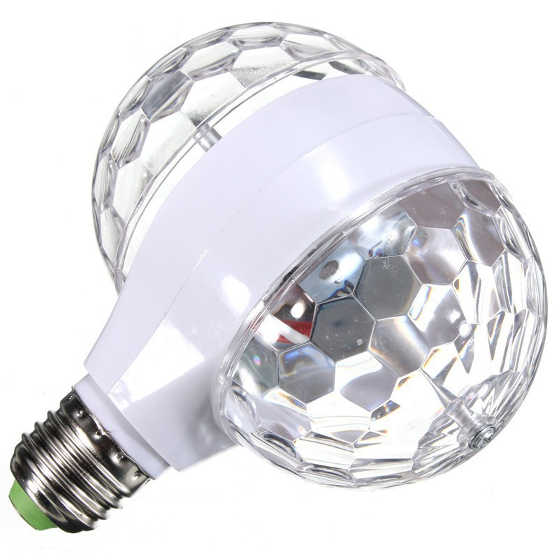 2026 doble cabeza mágica bola LED cristal luces giratorias de bodas luces coloridas bar de luz de ambiente doméstico KTV flash año del caballo