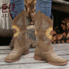 Demi-season high boots, suitable for import, European style, plus size