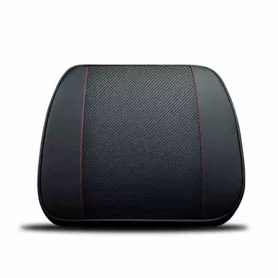 Headrest: Set, Headrest and Lumbar Support - red-thread-memory-foam-lumbar-support-single-pack-2751559